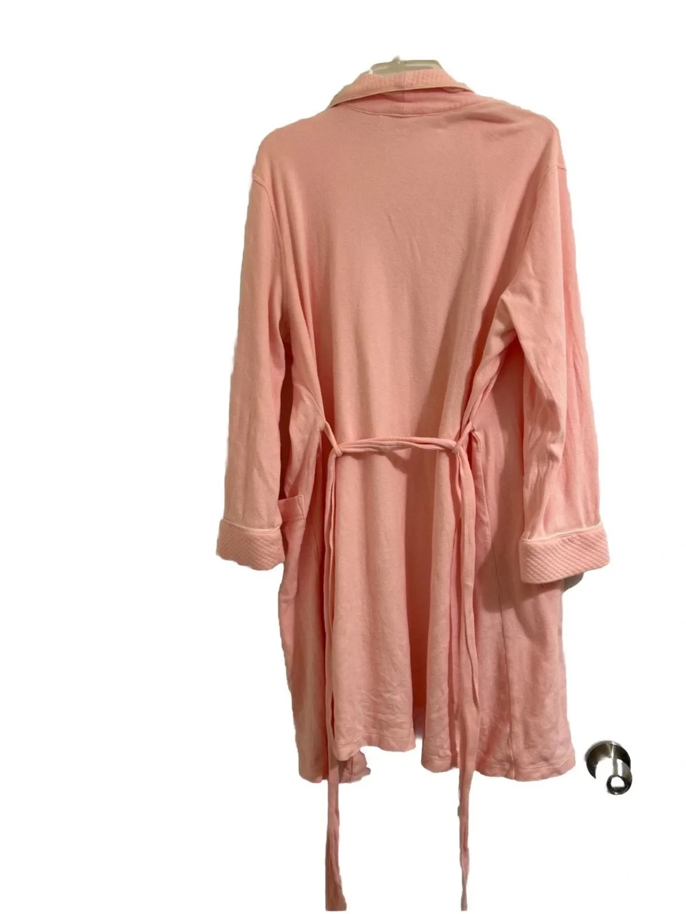 Lauren Ralph Lauren Women’s Pink Cotton Bath Robe Size Large